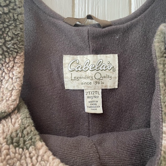 Cabela’s Shepra Fleece Hunting Coveralls Bibs Size 2 - Picture 6 of 7